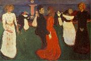 Edvard Munch The Dance of Life painting